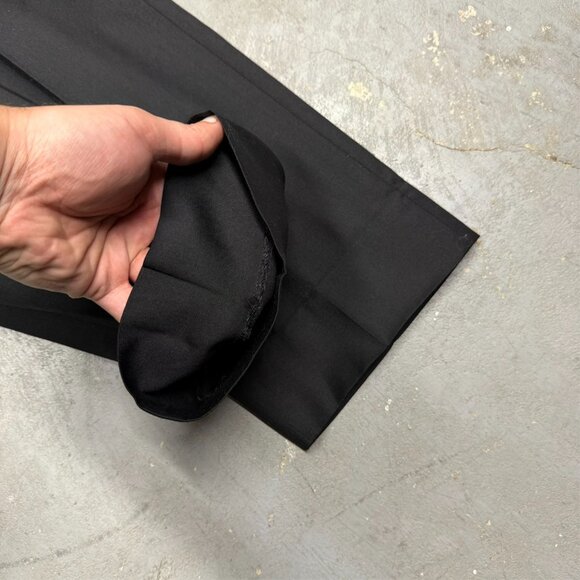 Hugo Boss Dress Pants Aeron/Hamen Wool Trousers Black 34x31 - Picture 7 of 9
